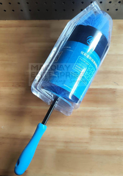 WH-01B Blue Med Soft Wheel Brush