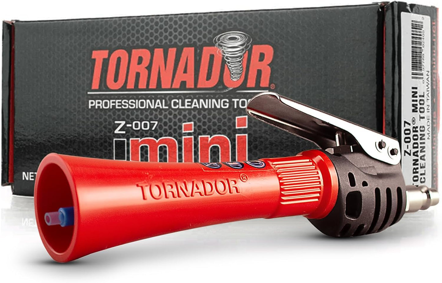 PA-033 Tornador Mini Z-007 Car Care Tool Red Nozzle Air Operated Professional Cleaner