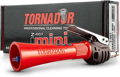 PA-033 Tornador Mini Z-007 Car Care Tool Red Nozzle Air Operated Professional Cleaner