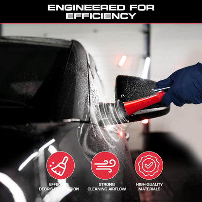 PA-033 Tornador Mini Z-007 Car Care Tool Red Nozzle Air Operated Professional Cleaner