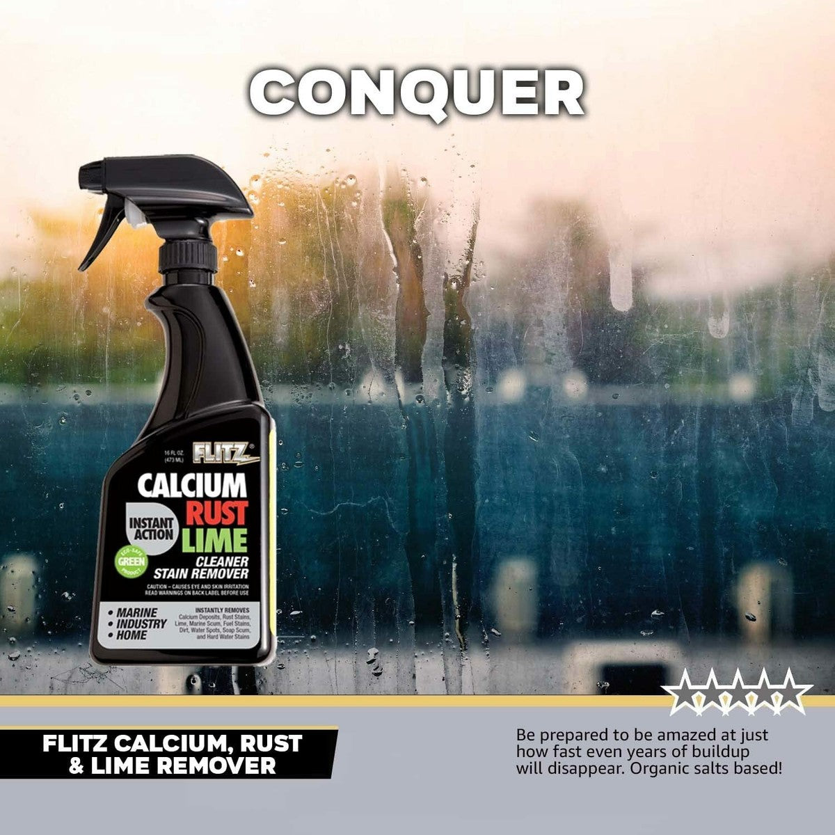 FLITZ Calcium, Rust and Lime Remover