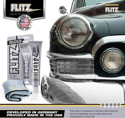 Flitz Paste Polish Trial Size 2 grams for Metals, Fiberglass, Tactical, Plastic & Paint