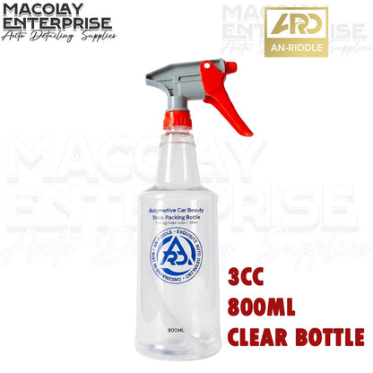 SP-013 ARD Chemical Resistant Clear Sprayer Bottle 800ml