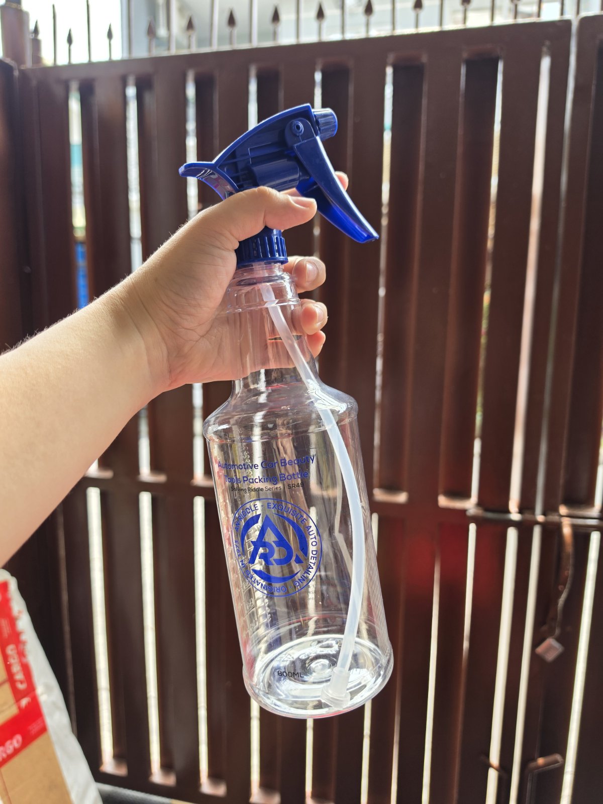 SP-013 ARD Chemical Resistant Clear Sprayer Bottle 800ml