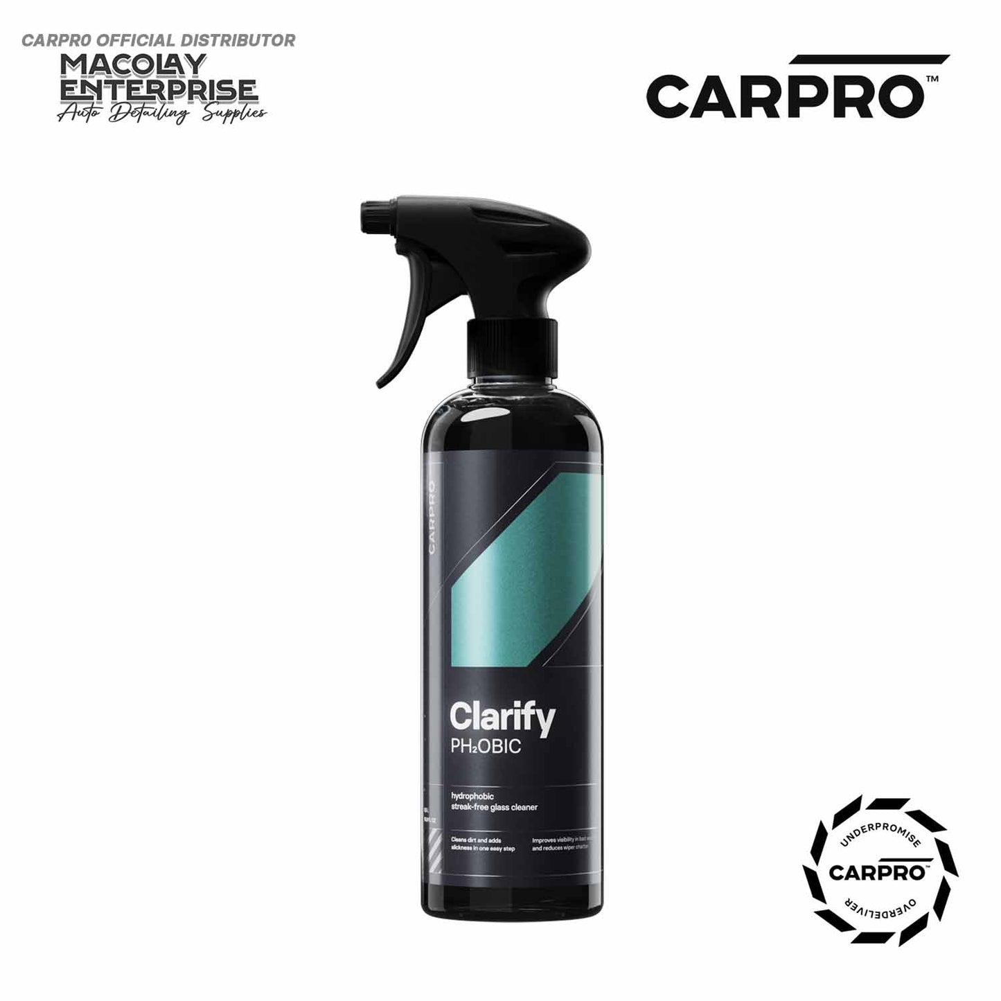 CarPro Clarify Phobic Glass cleaner & Sealant 500ml
