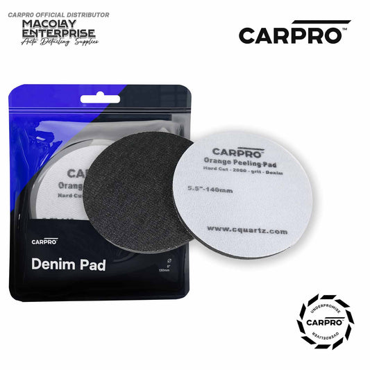 Carpro Denim Pad 5-Inch Cutting Orange Peel Removal Pad