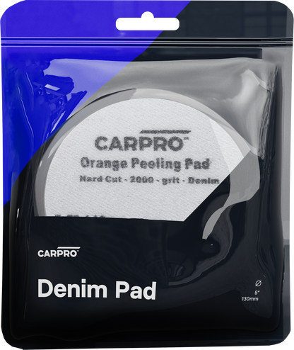 Carpro Denim Pad 5-Inch Cutting Orange Peel Removal Pad
