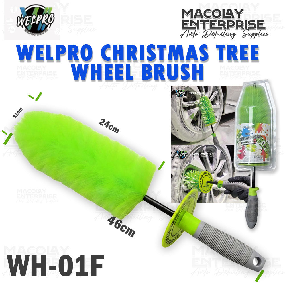 WH-01F Welpro Christmas Tree SOFT Wheel Brush
