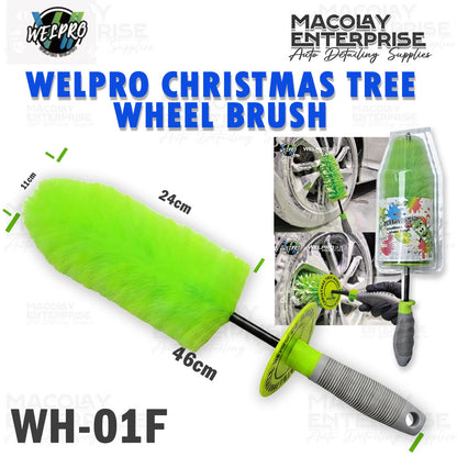 WH-01F Welpro Christmas Tree SOFT Wheel Brush