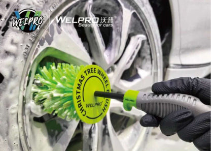 WH-01F Welpro Christmas Tree SOFT Wheel Brush