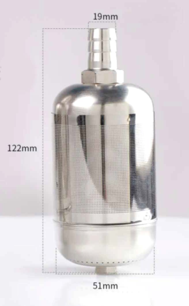 F54 Pressure Washer Inlet Stainless Filter for Bucket Hose