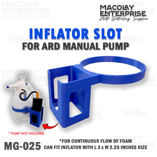MG-025 Inflator Slot / Inflator HOLDER for ARD Snow Manual Pump (with air inlet pump)