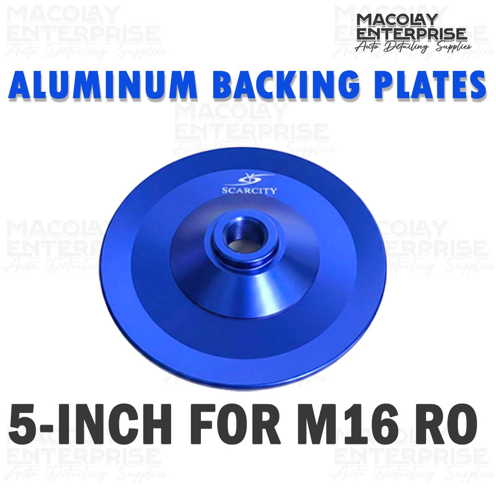 PO-009 SCARCITY 5-inch Aluminum Backing Plate for Rupes, Dual Action or Rotary Polishers