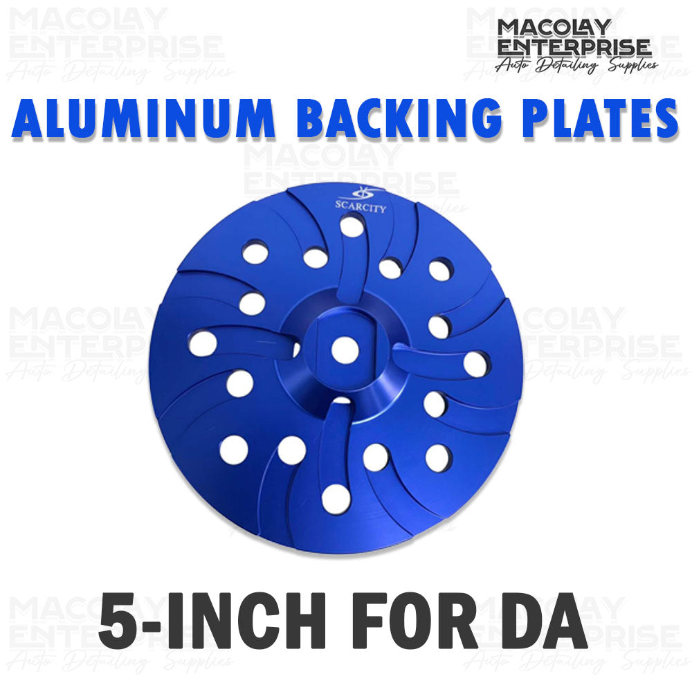 PO-009 SCARCITY 5-inch Aluminum Backing Plate for Rupes, Dual Action or Rotary Polishers