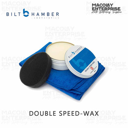Bilt Hamber Double Speed Wax 250ml Carnauba Polymer Paste Wax