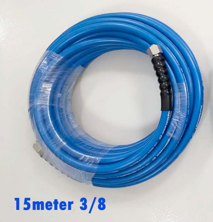 PA-036 Kink Free Steel Braided High Pressure Hose fits M22-14 and M22-15  1/4 or 3/8 Size