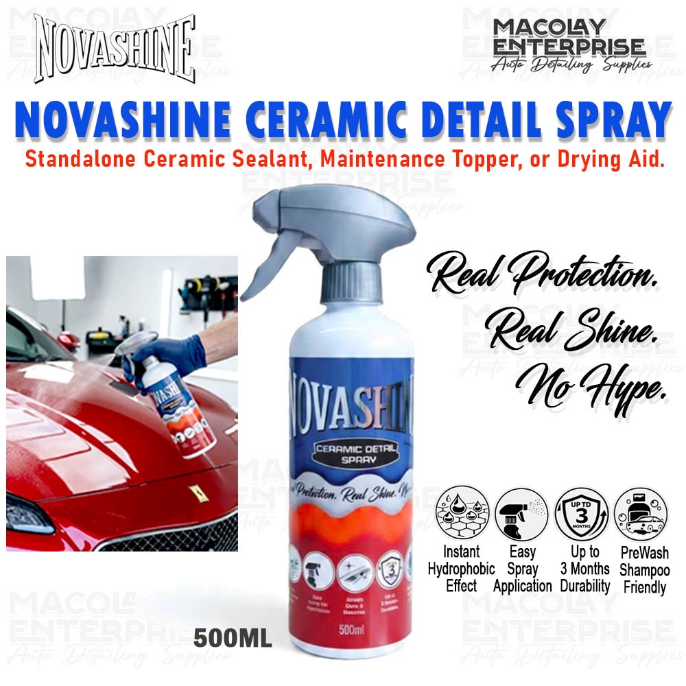 NovaShine Ceramic Spray Sealant 500ml Easy Application Hyrophobic