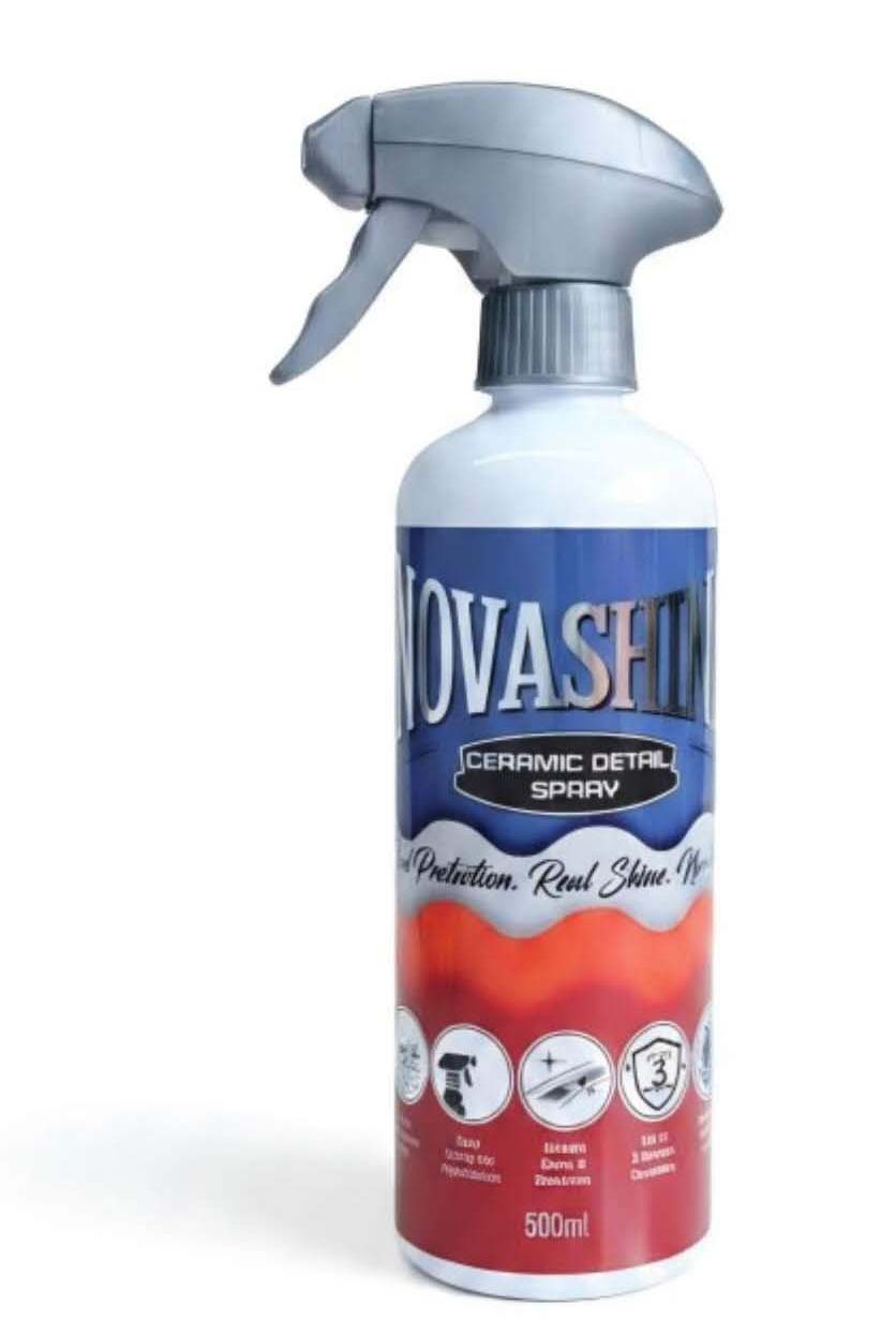 NovaShine Ceramic Spray Sealant 500ml Easy Application Hyrophobic
