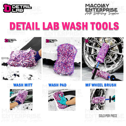 DETAIL LAB Wash Tools Wash Mitt Wash Pad MF Wheel Brush