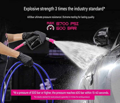 PA-038 Detail Lab FlexFlow Hose 10meters Light Weight Heavy Duty 1/4 size