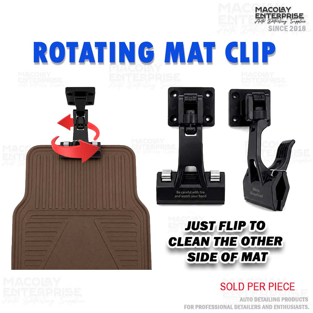 DT-044 Rotating Car Floor Mat Clip Carpet Clamp For Car Wash