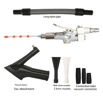 PA-039 2 in 1 Mini Tornador with Vacuum Attachment Set