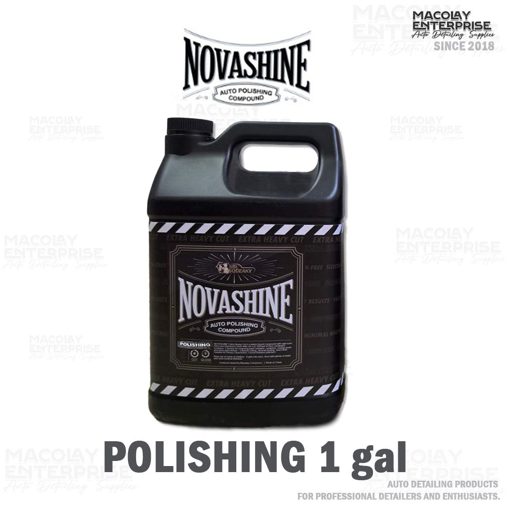 NovaShine Compounds in GALLON Extra Heavy Cut, Heavy Cut, Polishing, Jewelling