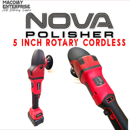 MP-23 Nova 5-inch Cordless Rotary Car Polisher Machine