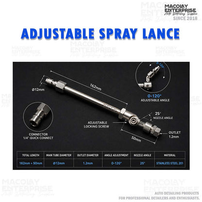 F55 Adjustable Spray Lance