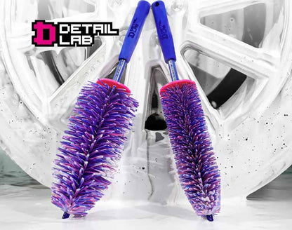 WH-01G Detail Lab Christmas Tree SOFT Car Wheel Pink Blue Brush