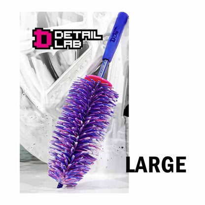 WH-01G Detail Lab Christmas Tree SOFT Car Wheel Pink Blue Brush