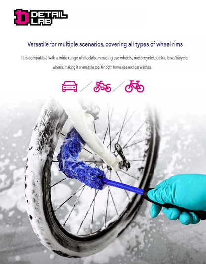 WH-01I Detail Lab Bendable Wheel Well Brush Set