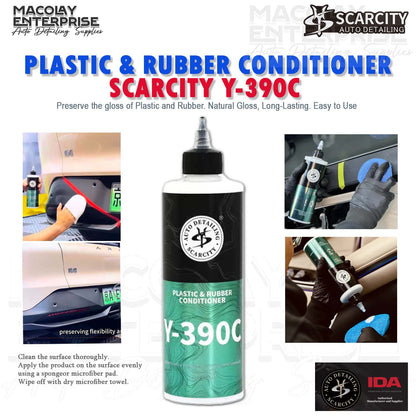 Scarcity Car Plastic & Rubber Conditioner Y-390C 500ml