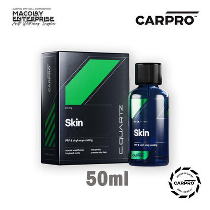 CarPro CQUARTZ Skin for PPF Vinyl Films (Gloss or Matt) , Hard or Soft Plastics 50ml