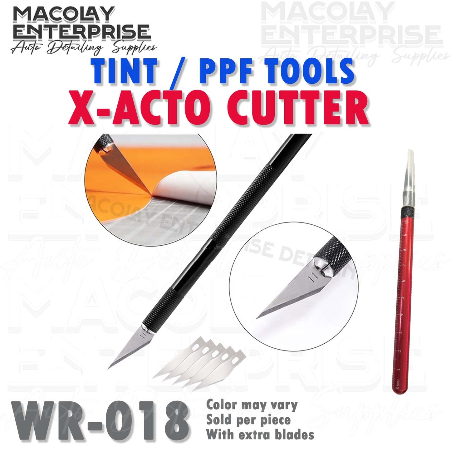 WR-018 X-acto Knife, Cutter Engraving Hobby Knife for car PPF