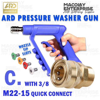 PA-024 ARD High Pressure Washer Purple Gun with Reversed Trigger 4000psi