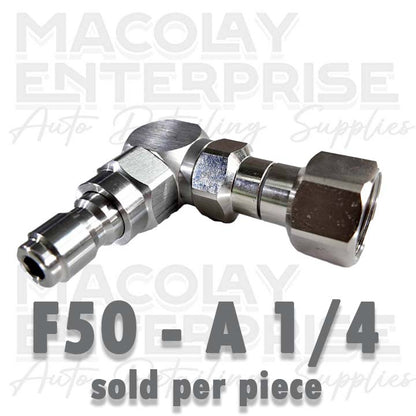 F50 90-Degree Pressure Washer Hose Connector Fittings