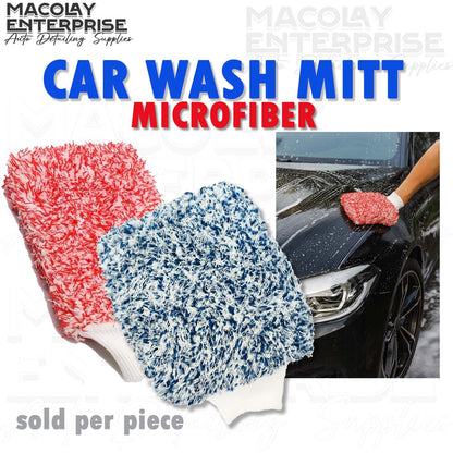Premium Microfiber Car Wash Mitt 20cm x 30cm