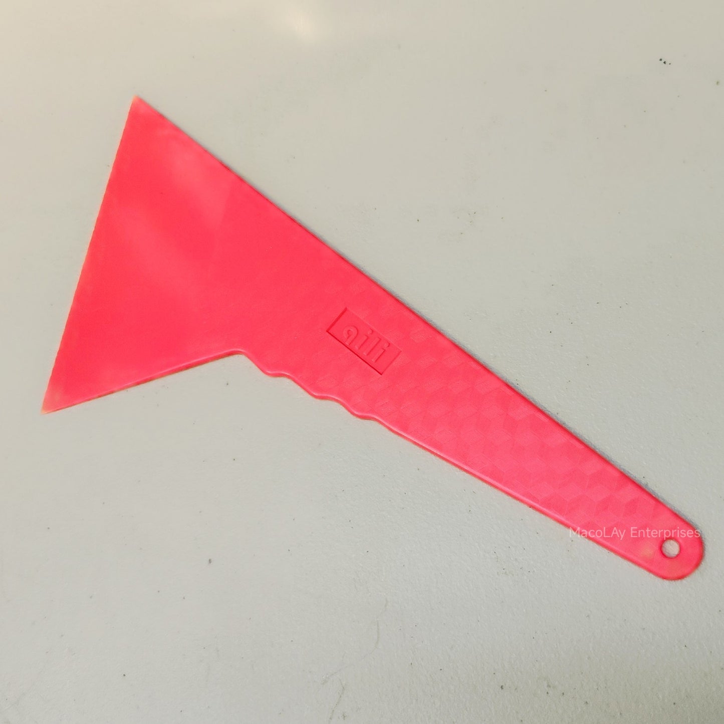 WR-116 Qili Triangular Scraper Straight Handle for Car Tint