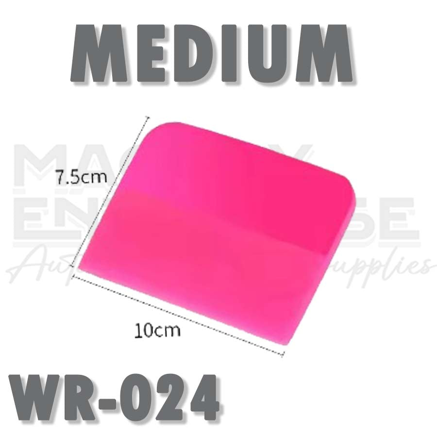 WR-024 Medium Hard PINK Rubber Squeegee for PPF