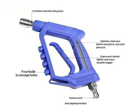 PA-024 Purple High Pressure Washer Gun with Reversed Trigger 4000psi