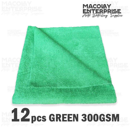 300gsm 40x40cm Premium Color Edgeless Detailing Microfiber Towel