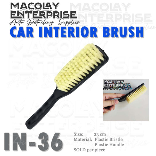 IN-36 Car Interior Carpet and Upholstery Brush