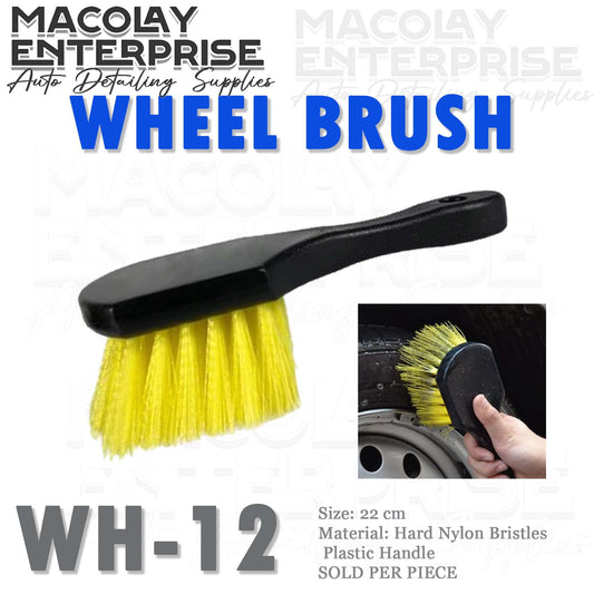 WH-12 Yellow Hard bristles Tire Brush