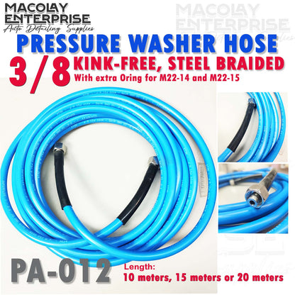 PA-012 Kink-free 3/8 High Pressure Hose Fits M22-14 and M22-15