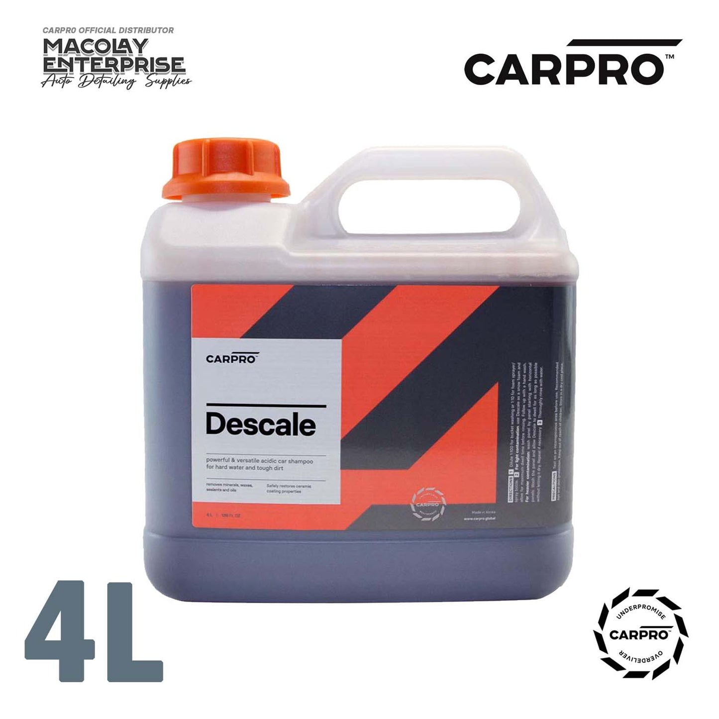 CarPro Descale Acidic Shampoo