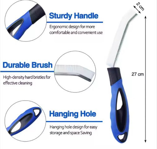 IN-05 Hard Nylon Bristle Car Interior Detailing Brush
