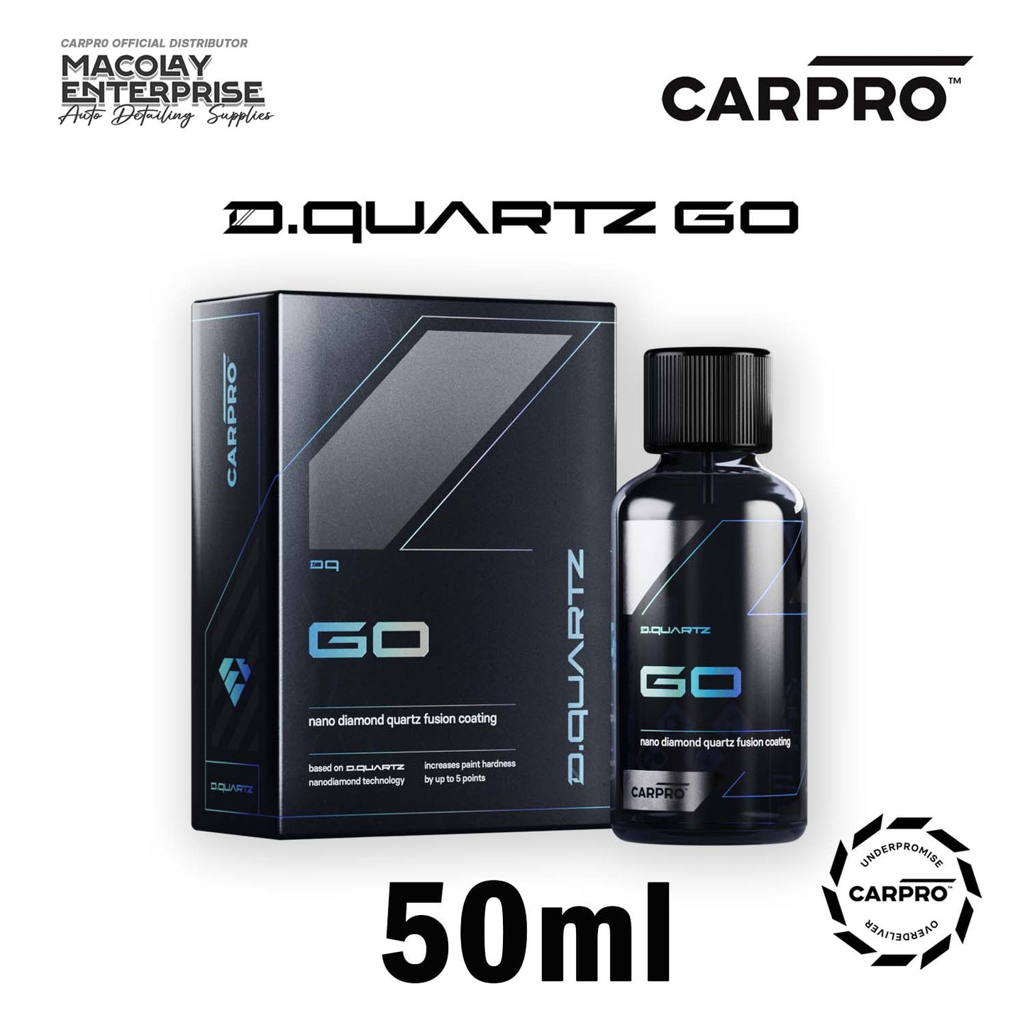 CarPro DQUARTZ GO Nano Diamond Coating 30ml or 50ml