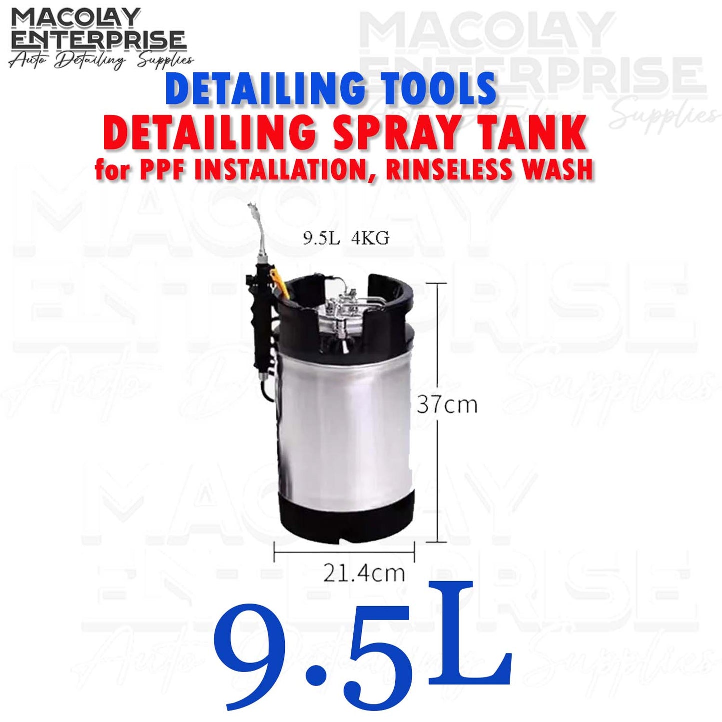 DT-028 Pressure Tank Sprayer for PPF or Tint Application