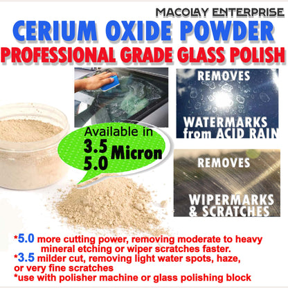 Cerium Oxide Powder 3.5 micron 100g